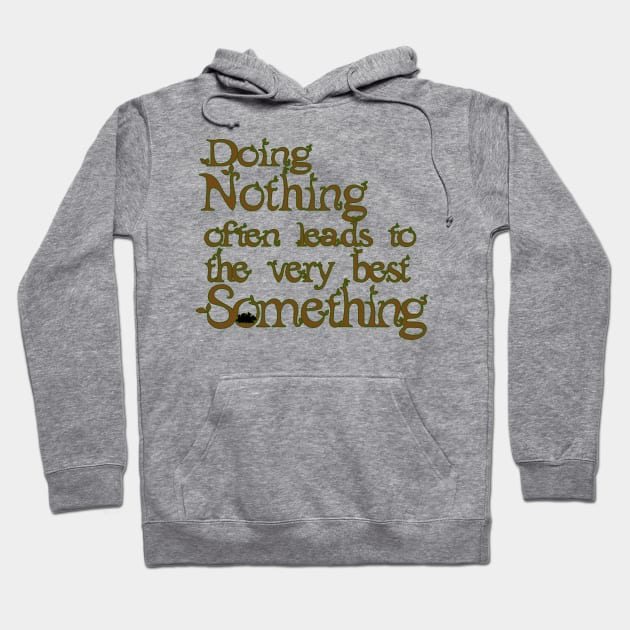 Do Nothing Hoodie by The Bandwagon Society